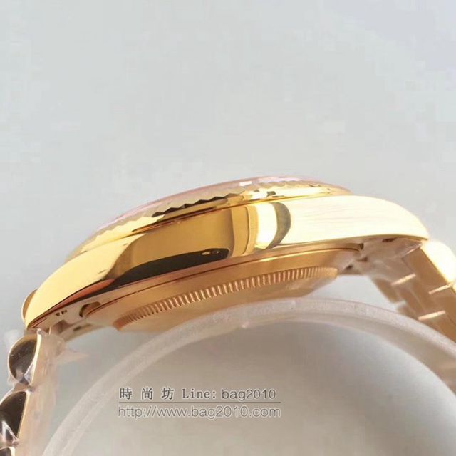 勞力士手錶 長榮新款星期日曆型 Rolex高端男表 勞力士全自動機械男表  hds1589